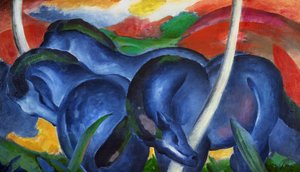 Les grands chevaux bleus