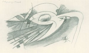 La lune gourmande - Franz Marc