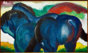 Les petits chevaux bleus - Franz Marc