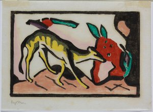 Créature fabuleuse - Franz Marc