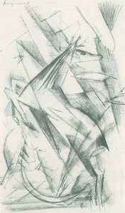 Franz Marc - Carnet de croquis pris sur le vif - Feuille 22 - Franz Marc