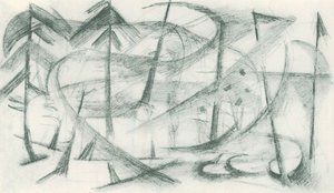 Franz Marc - Carnet de croquis pris sur le vif - Feuille 35 - Franz Marc