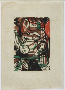 Naissance des chevaux - Franz Marc