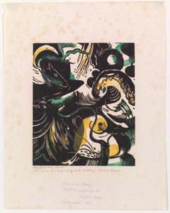 Genèse II - Franz Marc
