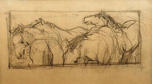 Étude de cheval de Lenggries (Étude de cheval)