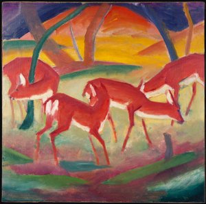 Cerf rouge 1, 1910