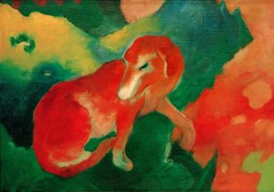 Chien rouge