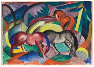 Trois chevaux, 1912