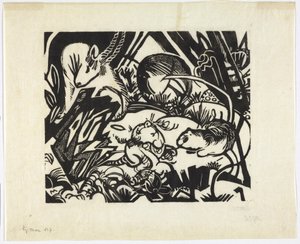 Légende animale - Franz Marc