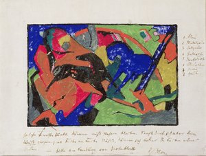 Deux chevaux, 1911-12