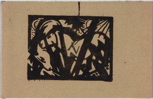 Chevaux sauvages - Franz Marc