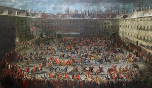 Sleighride de la cour impériale - Franz Michael Augustin von Purgau