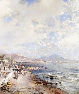 Posilipo, Naples - Franz Richard Unterberger