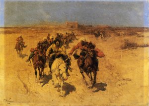 Arabes à cheval