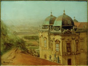 Le Belvédère supérieur à Vienne - Franz Rumpler