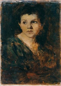 Tête de garçon - Franz Rumpler