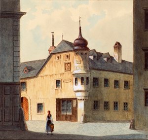 La vieille maison à Neubau à Vienne