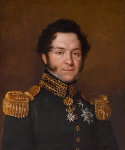 Portrait de Jean-Noé-Godefroy de Polier-Vernand 1782-1833 - Franz Seraph Stirnbrand