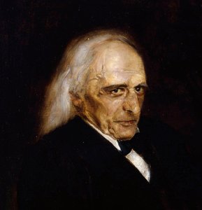 Portrait de Theodor Mommsen (détail)