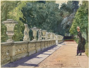 Promenade dans le parc de Sanssouci