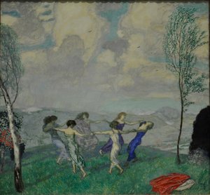 Danse en cercle, 1910