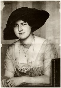 Marie avec un chapeau sombre, 1915 - Franz Stuck Ritter von