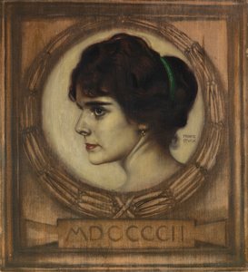 Portrait de Gemma Bierbaum, 1902