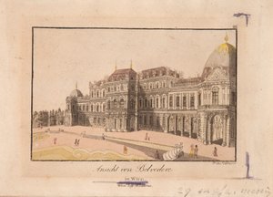 Vue de Belvédère - Franz Volkmann