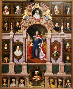 Portraits des rois bavarois de la famille Wittelsbach