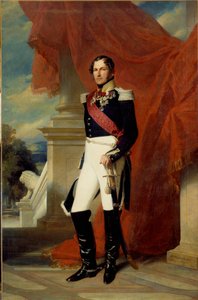 Portrait en pied de Léopold Ier (1790-1865), roi des Belges