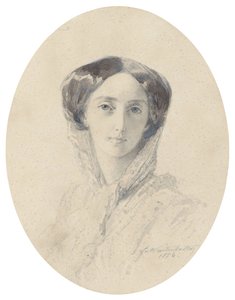 Portrait de la grande-duchesse Olga Nikolaïevna de Russie, reine de Wurtemberg - Franz Xaver Winterhalter