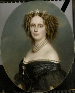 Portrait de Sophia Frederika Mathilda (1818-77), princesse de Wurtemberg - Franz Xaver Winterhalter