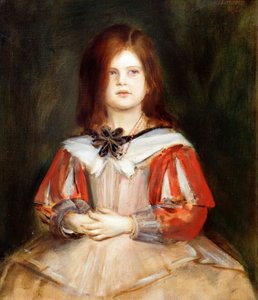 Portrait de Gabriella Lenbach, 1898 - Franz von Lenbach