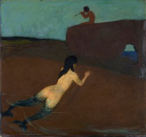 Écoute furtive - Franz von Stuck