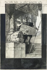 Sigfried et Kriemhild - Franz von Stuck