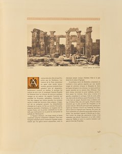Athènes. Portique oriental des Propylées - Frédéric Boissonnas