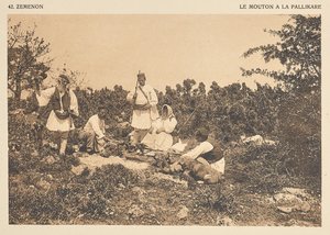 Zéménon. Le mouton à la Pallikare