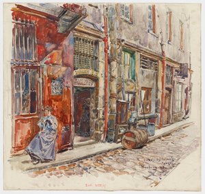 Entrée escalier A du Marché des Enfants-Rouges
