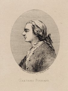 Portrait du violoniste et compositeur Gaetano Pugnani 1731-1798, 1842 - Frederic Desire Hillemacher