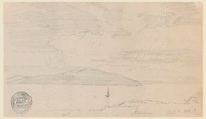 Aurore, Île Mount Desert - Frederic Edwin Church