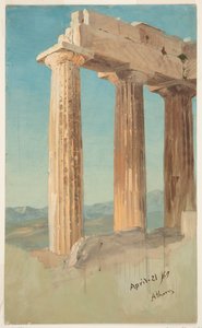 Colonnes du Parthénon, Athènes