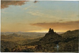 Croix dans la nature - Frederic Edwin Church