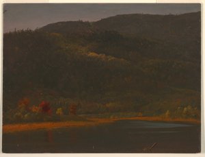 Dessin, paysage d