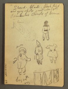 Dessin, charrette, études de figures, peut-être 1868 - Frederic Edwin Church