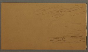 Dessin, Nuage sur les collines, peut-être 1875 - Frederic Edwin Church