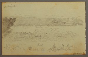 Dessin, Études de nuages, peut-être 1844 - Frederic Edwin Church