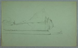 Dessin, juin ou juillet 1859, juin ou juillet 1859 - Frederic Edwin Church