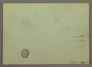 Dessin, Mountainside, avril 1869 - Frederic Edwin Church