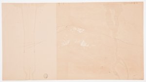 Dessin, mont Katahdin vu du sud-est ; verso : mont Katadhin, 1876-78