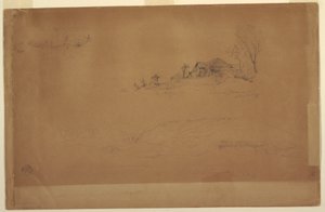 Dessin, près de Guaranda, Équateur, 10 juin 1857 - Frederic Edwin Church